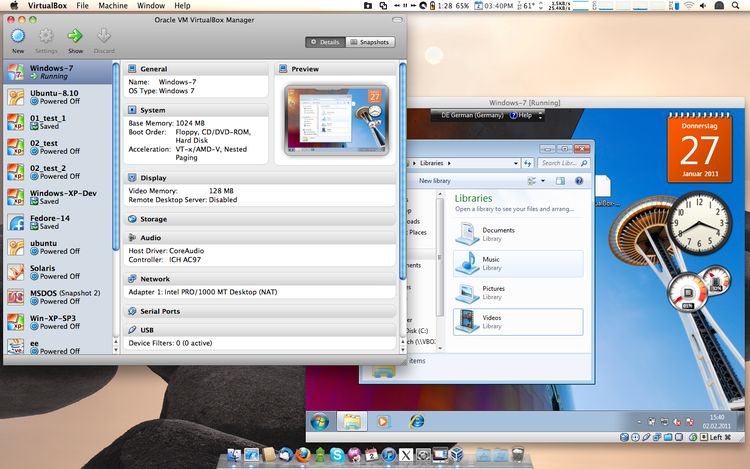which virtualbox to download for mac to windows